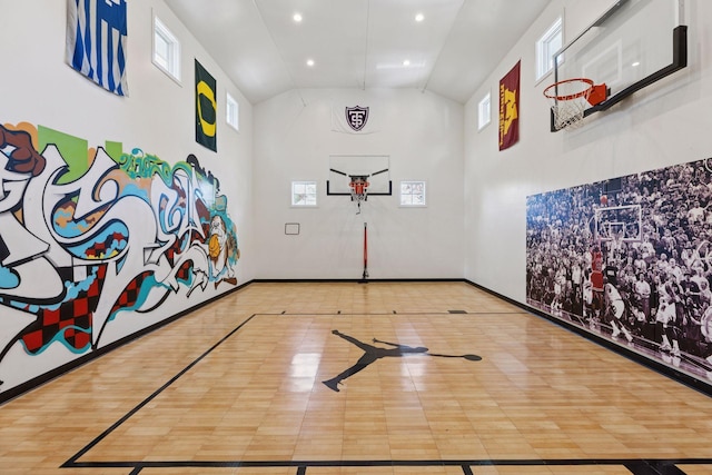176 Peninsula Rd, Medicine Lake, MN 55441 - view of sport court featuring plenty of natural light