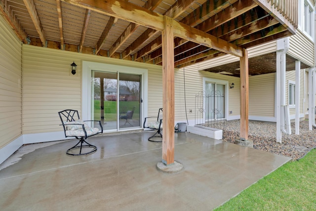 view of patio