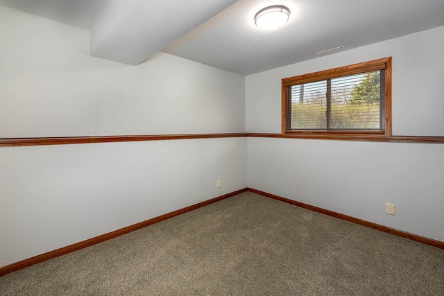 1540 Peggy Ln, North Mankato, MN 56003 - carpeted empty room with visible vents and baseboards