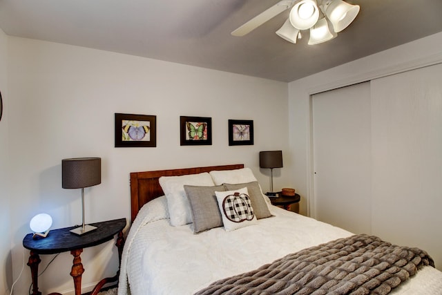 32290 US-71, Menahga, MN 56464 - bedroom with a closet and ceiling fan