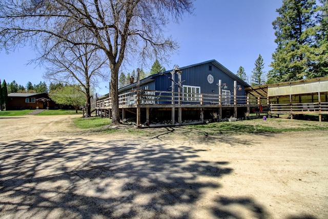 32290 US-71, Menahga, MN 56464 - back of house with a wooden deck