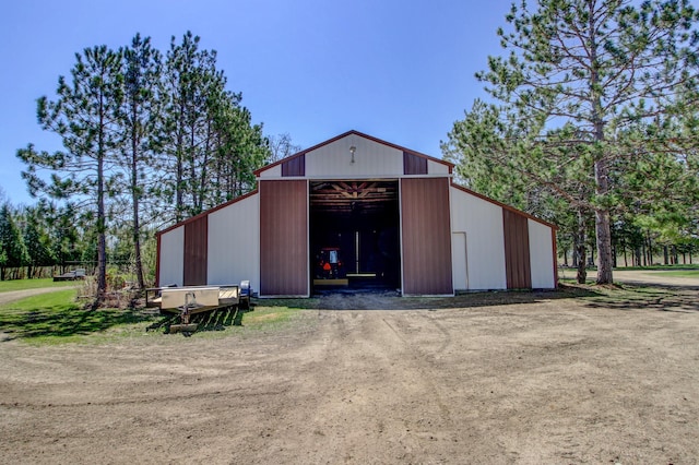 32290 US-71, Menahga, MN 56464 - view of pole building featuring driveway