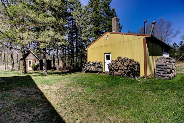 32290 US-71, Menahga, MN 56464 - view of grassy yard featuring an outdoor structure