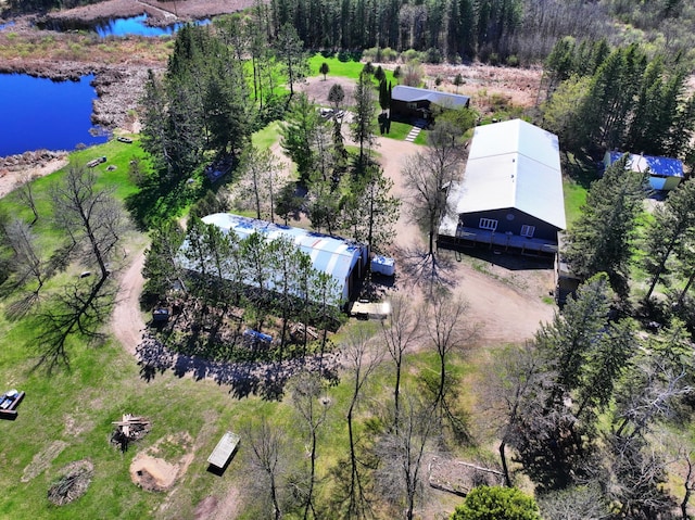32290 US-71, Menahga, MN 56464 - aerial view of property and surrounding area featuring a nearby body of water