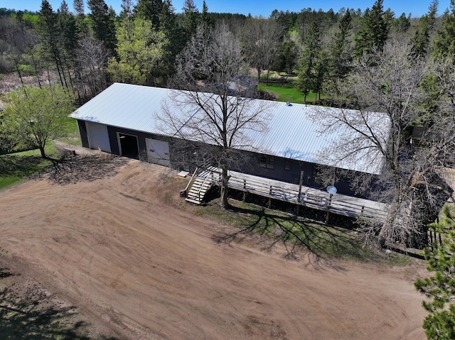 32290 US-71, Menahga, MN 56464 - aerial view of property and surrounding area featuring a forest