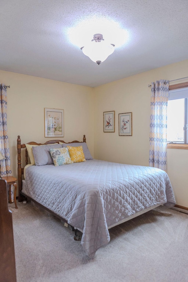 19447 County Road 1, Morris, MN 56267 - bedroom featuring carpet flooring and a textured ceiling