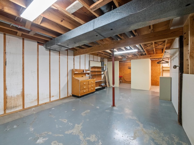 19447 County Road 1, Morris, MN 56267 - view of unfinished basement