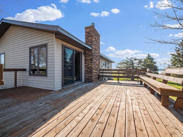 19447 County Road 1, Morris, MN 56267 - view of wooden deck