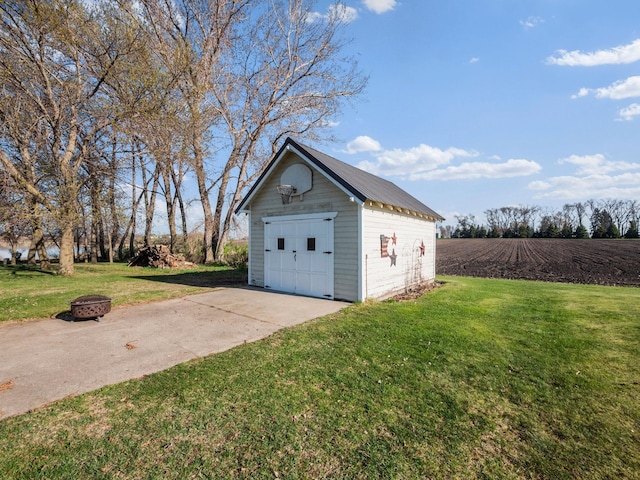 19447 County Road 1, Morris, MN 56267 - detached garage with concrete driveway