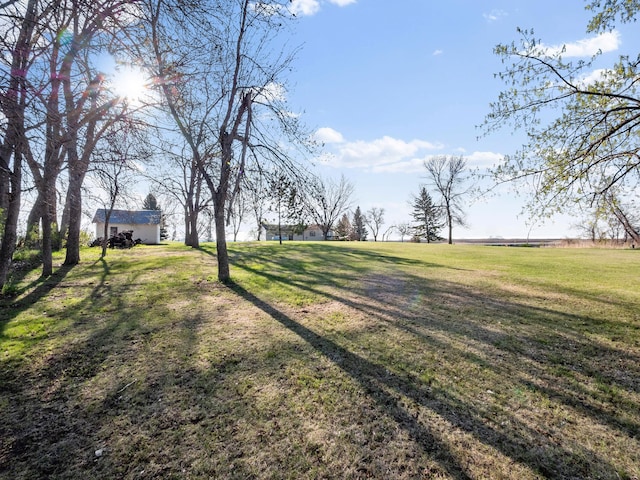 19447 County Road 1, Morris, MN 56267 - view of yard featuring a rural view