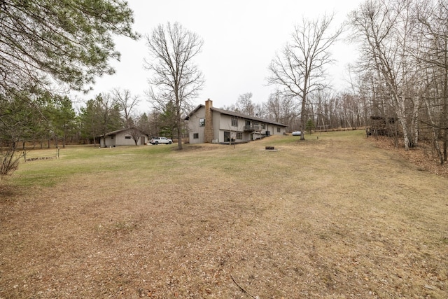 view of yard