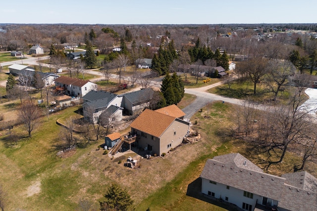 1008 Ruby St NW, Alexandria, MN 56308 - aerial overview of property's location featuring nearby suburban area