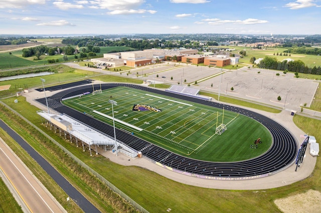 aerial view