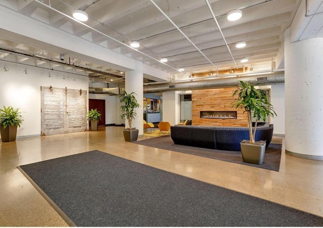 view of community lobby