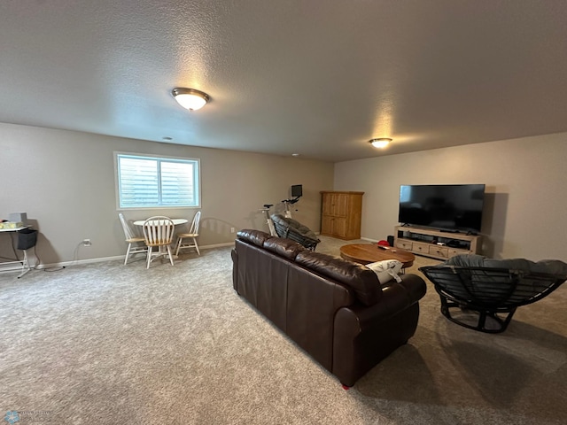 6054 59th St S, Fargo, ND 58104 - carpeted living area featuring baseboards