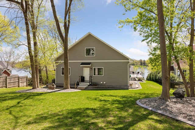 1929 Fagerness Point Rd, Orono, MN 55391 - view of rear view of house