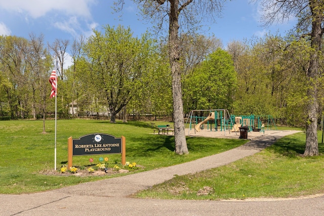 1929 Fagerness Point Rd, Orono, MN 55391 - view of community featuring a lawn