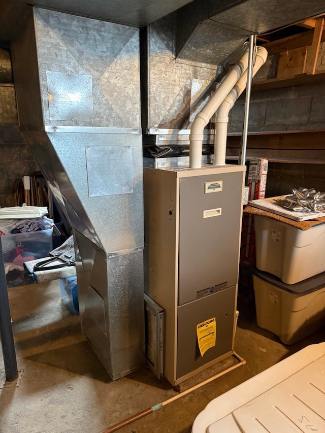 view of utility room