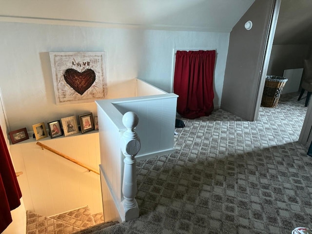 additional living space with carpet flooring