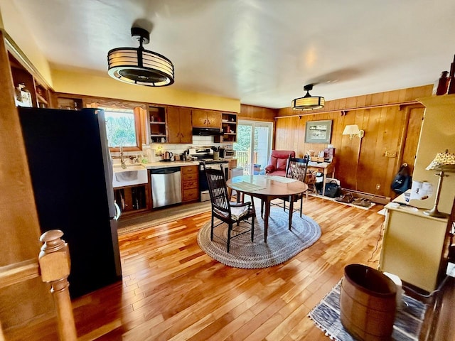 3225 180th St, Lester Prairie, MN 55354 - dining space with light wood-style flooring
