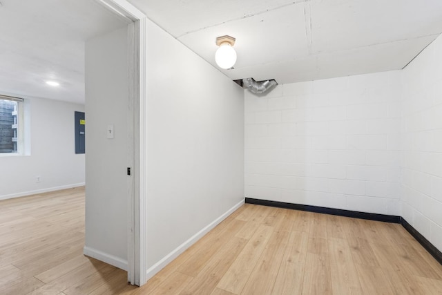 6715 Bloomington Ave, Richfield, MN 55423 - interior space with baseboards and light wood-style flooring