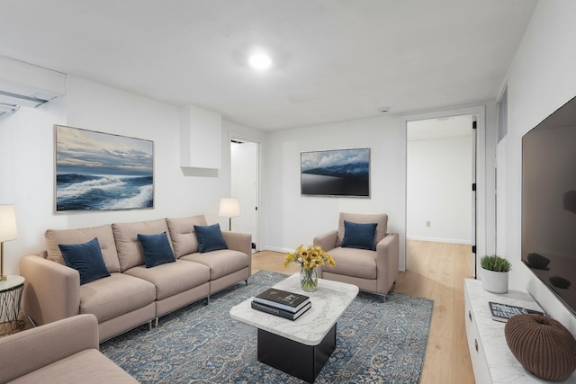 6715 Bloomington Ave, Richfield, MN 55423 - living room with light wood-style floors and baseboards