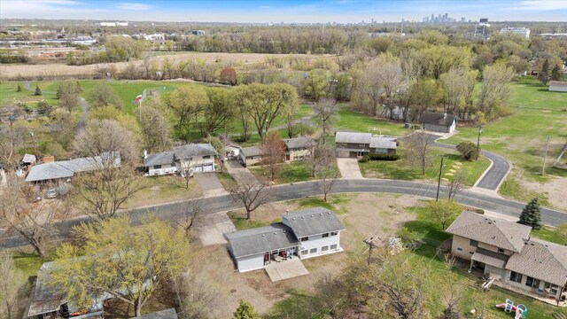 drone / aerial view
