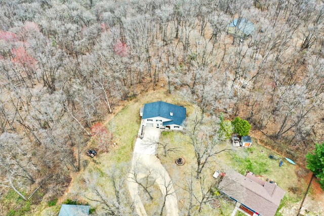 aerial view