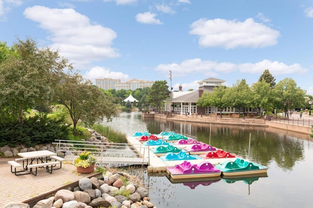 7540 Edinborough Way Unit 1319, Edina, MN 55435 - dock featuring a water view