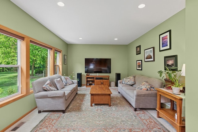 813 Quie Ln, Northfield, MN 55057 - living room with recessed lighting and baseboards