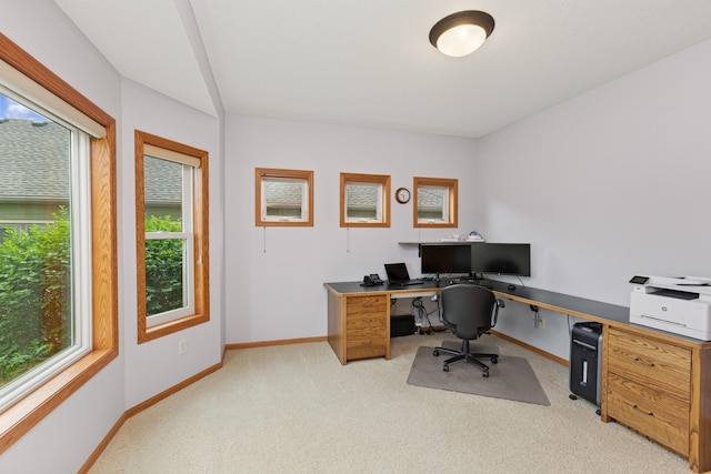 813 Quie Ln, Northfield, MN 55057 - office area with baseboards and light colored carpet