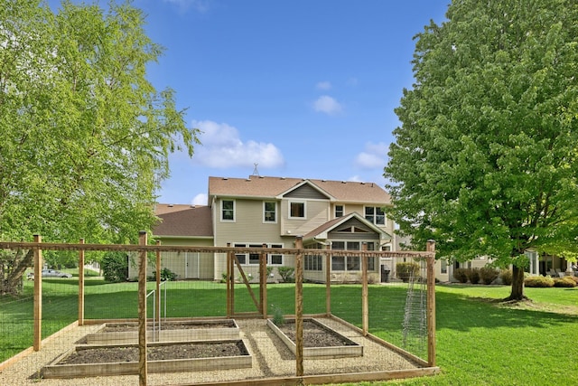 813 Quie Ln, Northfield, MN 55057 - back of property featuring a garden