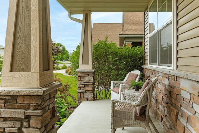 7387 Old Mill Rd, Centerville, MN 55038 - view of porch