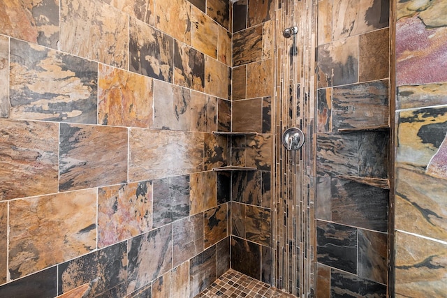 7387 Old Mill Rd, Centerville, MN 55038 - bathroom view of a tile shower