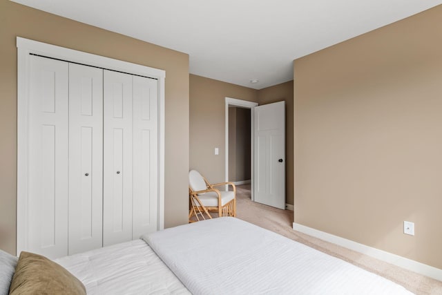 7387 Old Mill Rd, Centerville, MN 55038 - bedroom with light colored carpet and a closet