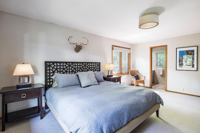 4721 Lake Harriet Pkwy, Minneapolis, MN 55419 - carpeted bedroom featuring baseboards and ensuite bath