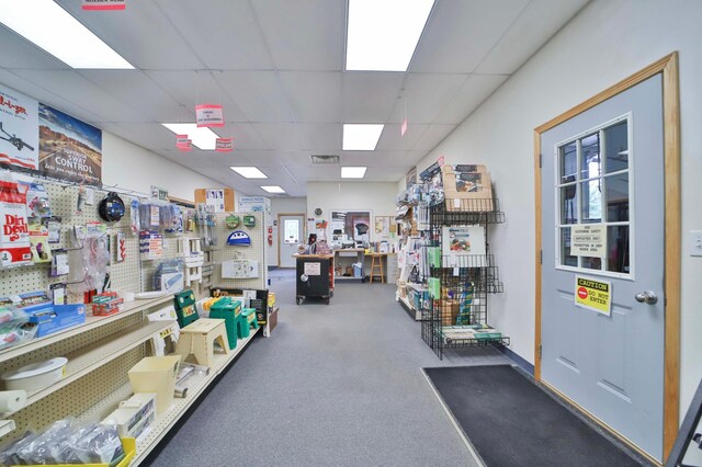 7717 Lake May Rd NW, Walker, MN 56433 - misc room with a paneled ceiling