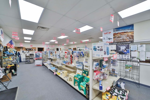 7717 Lake May Rd NW, Walker, MN 56433 - miscellaneous room with a paneled ceiling
