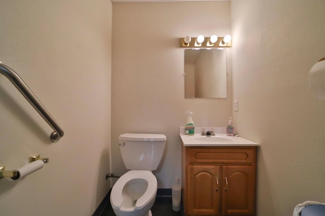 7717 Lake May Rd NW, Walker, MN 56433 - bathroom featuring vanity and toilet
