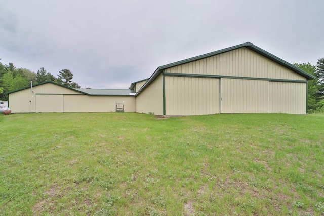 7717 Lake May Rd NW, Walker, MN 56433 - view of pole building featuring a yard