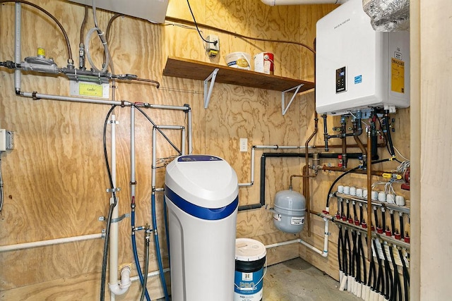 utilities featuring water heater