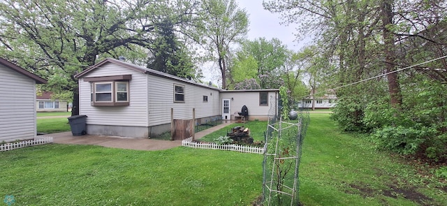 back of house featuring a patio