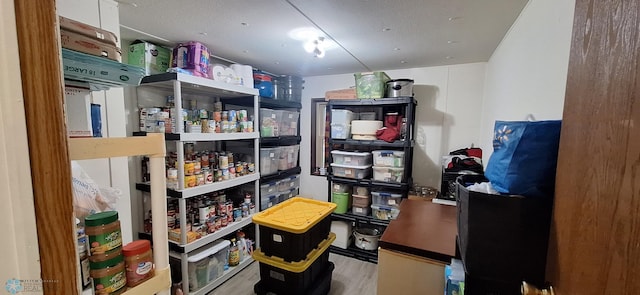 view of storage room