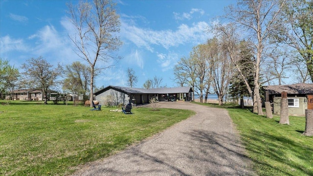 7355 Little Mary Cir SW, Alexandria, MN 56308 - single story home featuring driveway and a front lawn