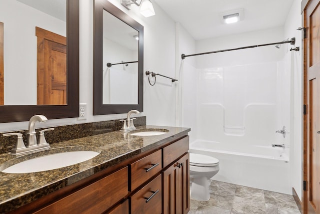 116 Wheat Field Ln, New Richmond, WI 54017 - full bathroom with shower / bathtub combination and double vanity