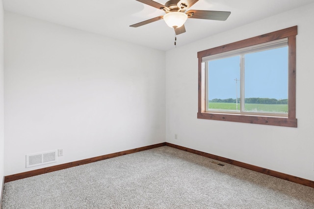 116 Wheat Field Ln, New Richmond, WI 54017 - unfurnished room with carpet and a ceiling fan