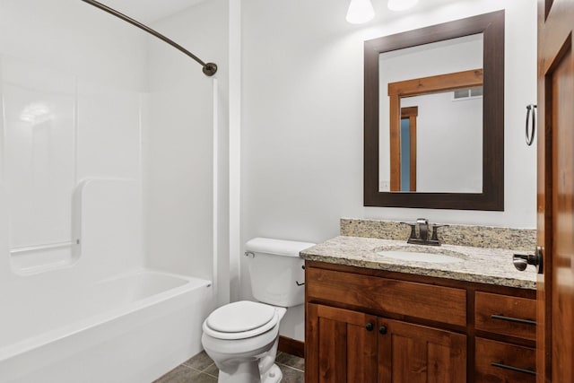116 Wheat Field Ln, New Richmond, WI 54017 - full bath featuring vanity, shower / washtub combination, and tile patterned floors
