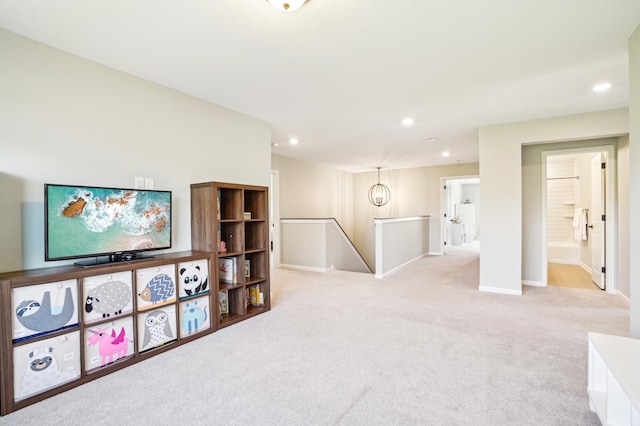 11504 Yuma Ln N, Dayton, MN 55369 - unfurnished room featuring recessed lighting, light colored carpet, and baseboards
