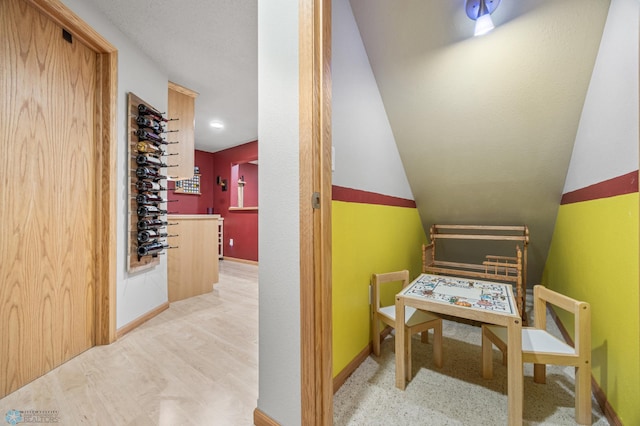 hall with baseboards