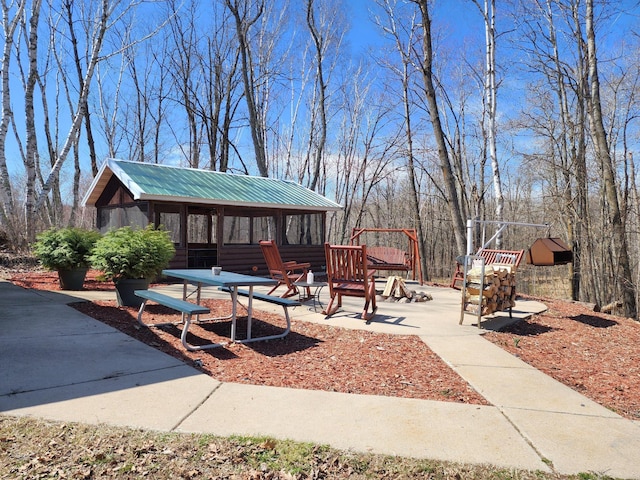 5227 Hyland Rd SW, Motley, MN 56466 - surrounding community with an outdoor structure